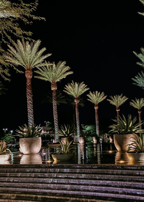 Red Rock Hotel At Night Red Rock Hotel At Night